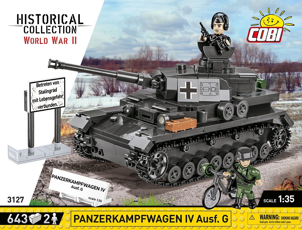 Cobi 3127 - Panzerkampfwagen IV Ausf.G