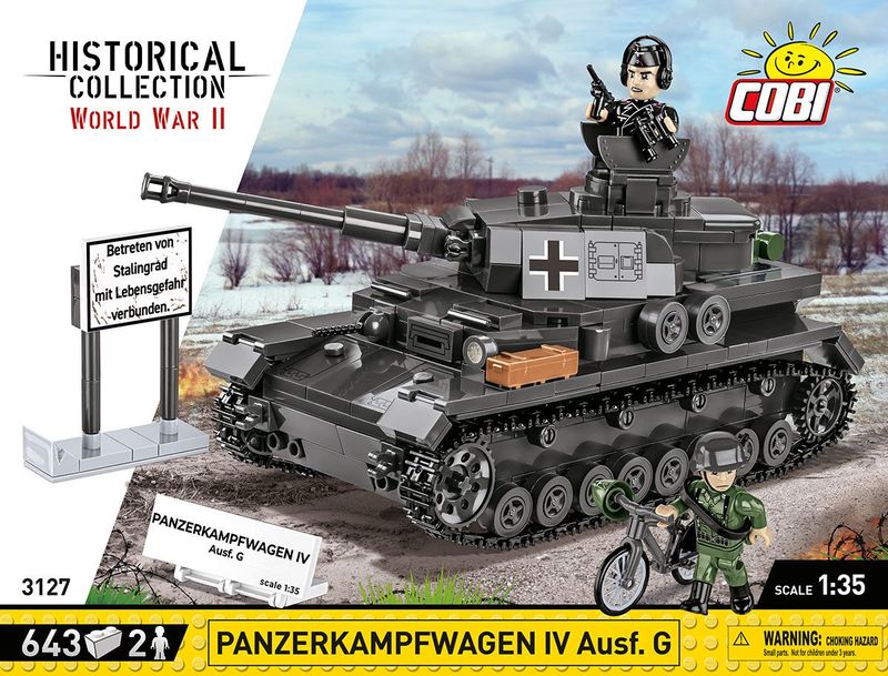 Cobi 3127 - Panzerkampfwagen IV Ausf.G Cobi 3127 - Panzerkampfwagen IV Ausf.G
