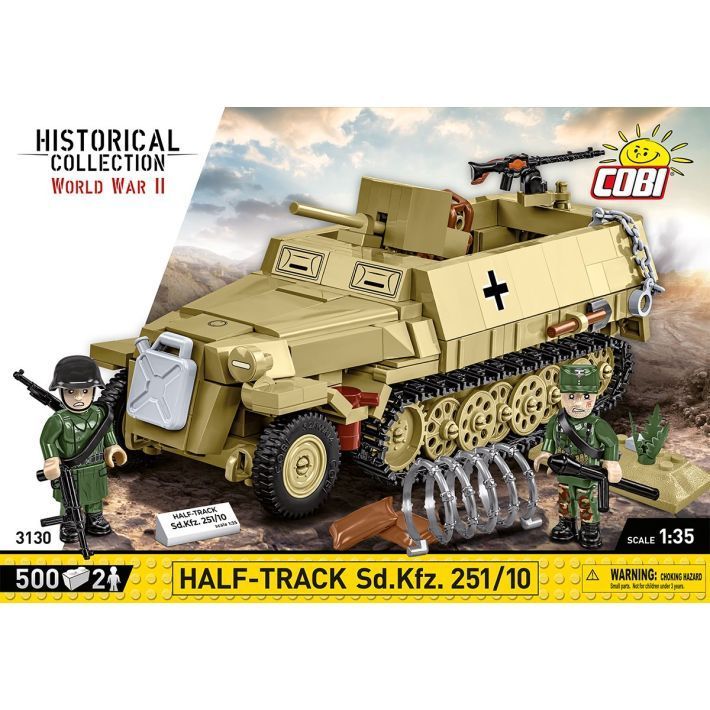 Cobi 3130 - Half-Track Sd.Kfz. 251/10 Cobi 3130 - Half-Track Sd.Kfz. 251/10