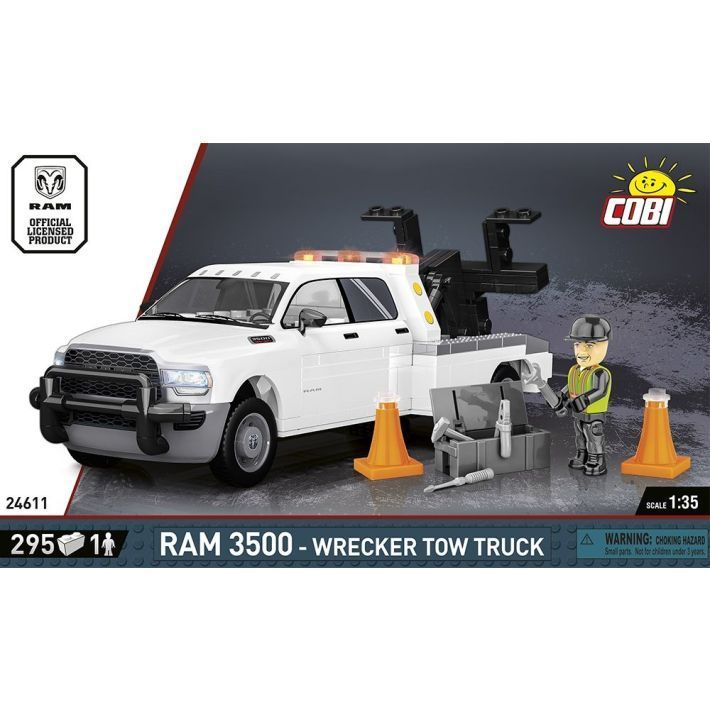 Cobi 24611 - RAM 3500 - Wrecker Tow Truck Cobi 24611 - RAM 3500 - Wrecker Tow Truck