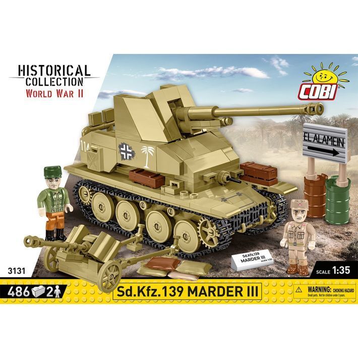 Cobi 3131 - Sd.Kfz. 131 Marder III Cobi 3131 - Sd.Kfz. 131 Marder III