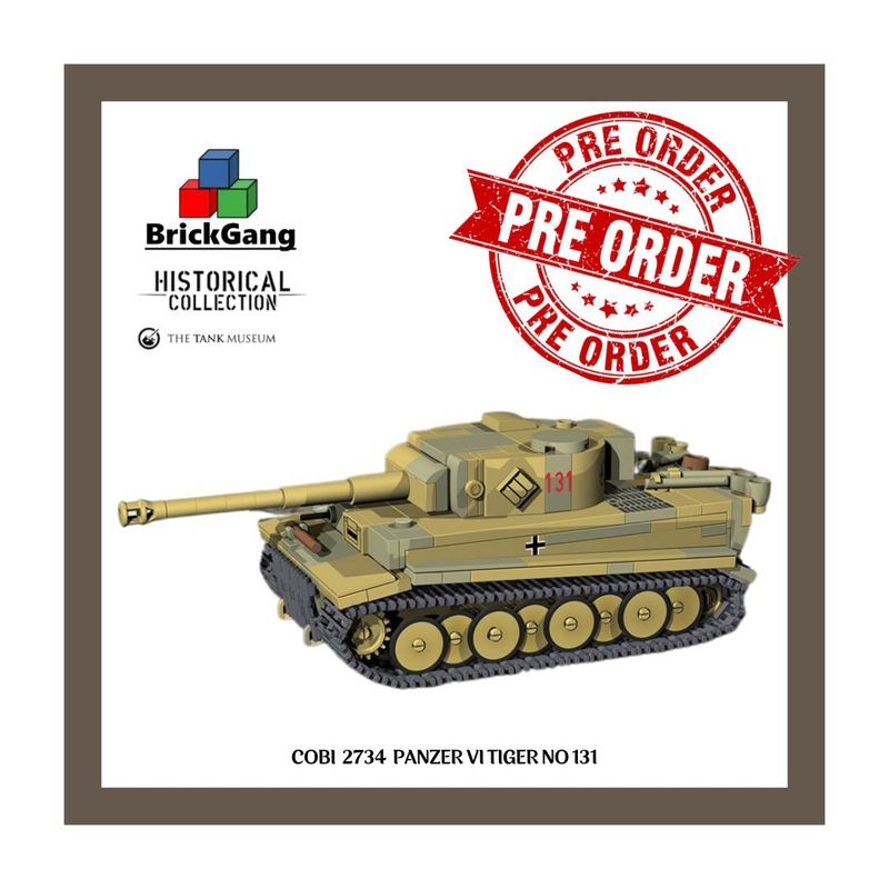 Cobi 2734 - PANZER VI TIGER I  NO 131