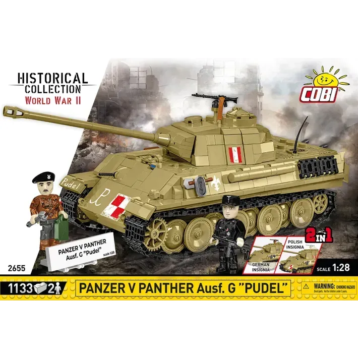 Cobi 2655 - Panzer V Panther Ausf. G Cobi 2655 - Panzer V Panther Ausf. G "Pudel"