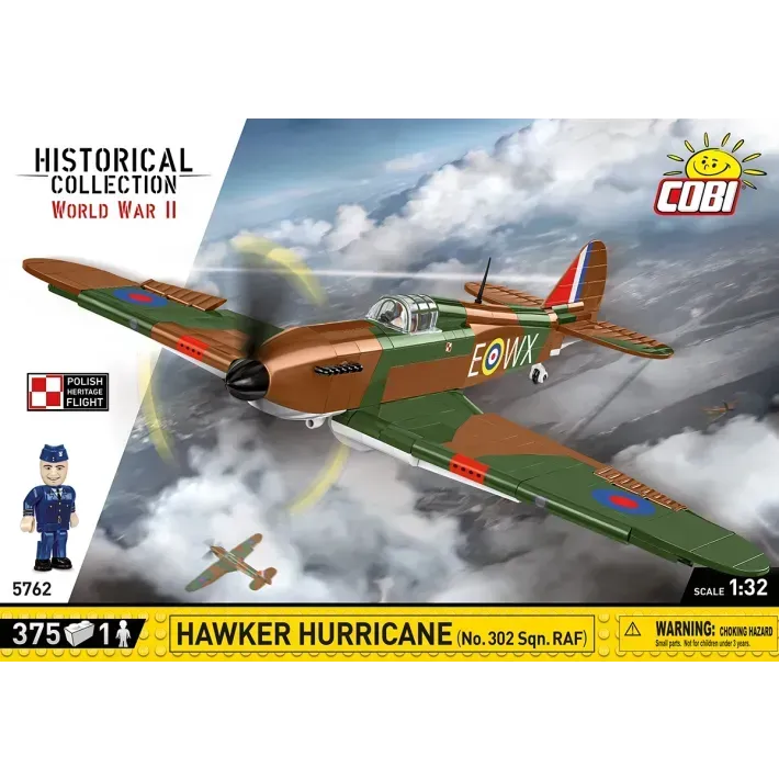 Cobi 5762 - Hawker Hurricane (No.302 Sqn.RAF)