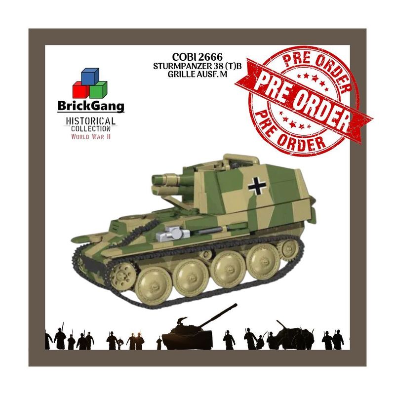 Cobi 2666 - STURMPANZER 38(T)B Cobi 2666 - STURMPANZER 38(T)B