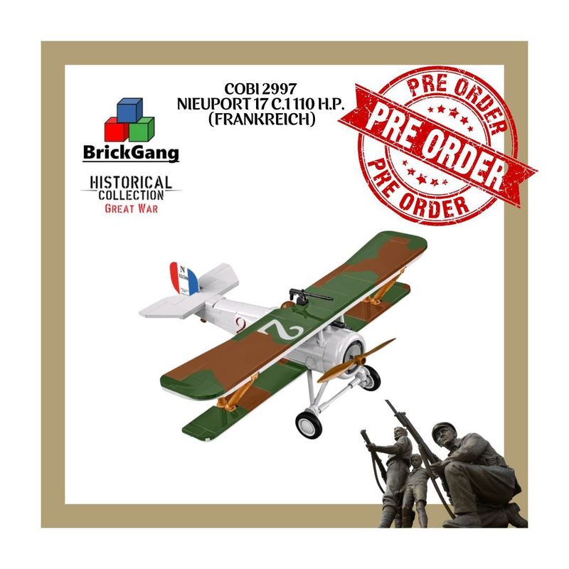 Cobi 2997 - NIEUPORT 17 C.1 110 H.P. (FRENCH) Cobi 2997 - NIEUPORT 17 C.1 110 H.P. (FRENCH)
