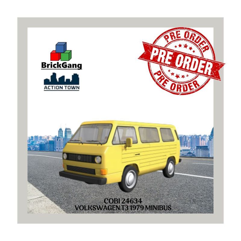 Cobi 24634 - VOLKSWAGEN T3 1979 Cobi 24634 - VOLKSWAGEN T3 1979