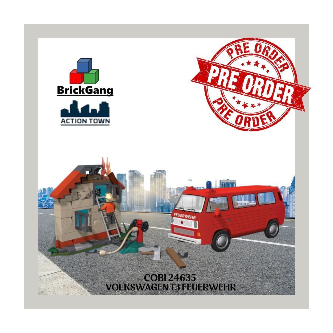 Cobi 24635 -   VOLKSWAGEN T3 FEUERWEHR