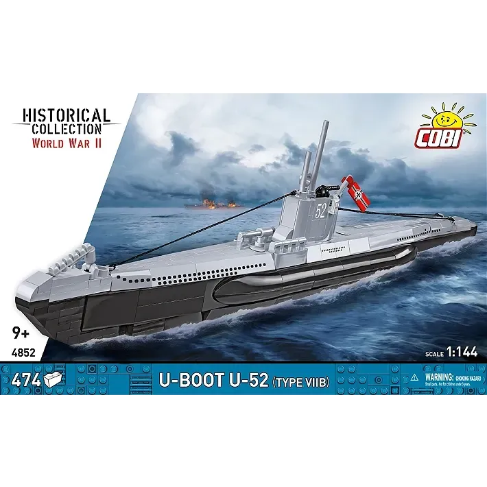 Cobi 4852 -  U-Boot U-52 (Type VIIB)