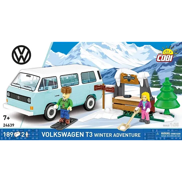 Cobi 24639 - Volkswagen T3 Winter Adventure Cobi 24639 - Volkswagen T3 Winter Adventure