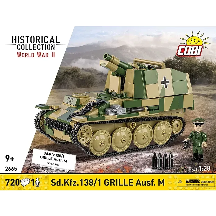 Cobi 2665 - Sd.Kfz. 138/1 Grille Ausf. M Cobi 2665 - Sd.Kfz. 138/1 Grille Ausf. M