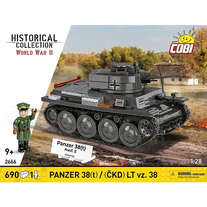 Cobi 2666 - Panzer 38(t) / (ČKD) LT vz.38 Cobi 2666 - Panzer 38(t) / (ČKD) LT vz.38