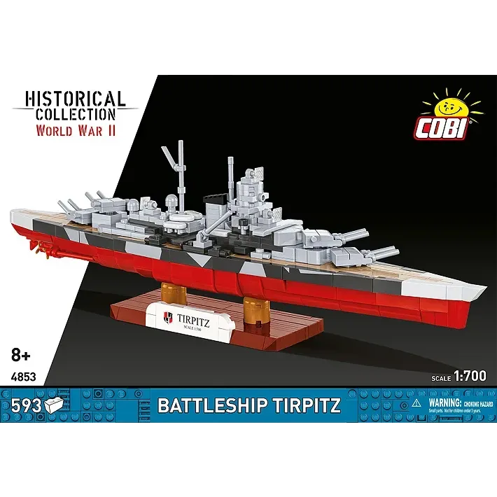 Cobi 4853 - Battleship Tirpitz Cobi 4853 - Battleship Tirpitz