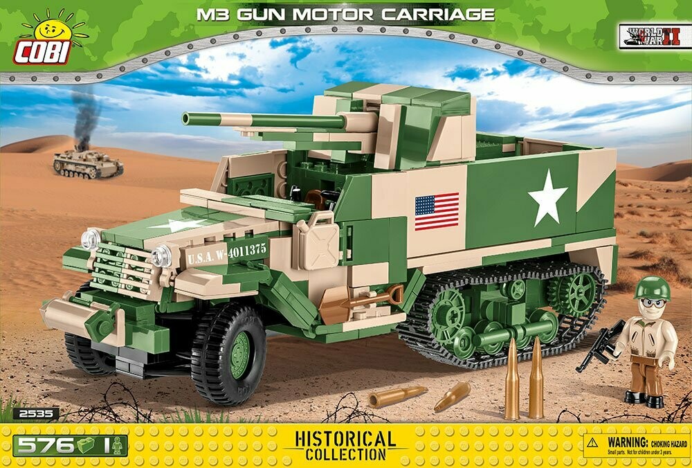Cobi 2535 - M3 Gun Motor Carriage Cobi 2535 - M3 Gun Motor Carriage