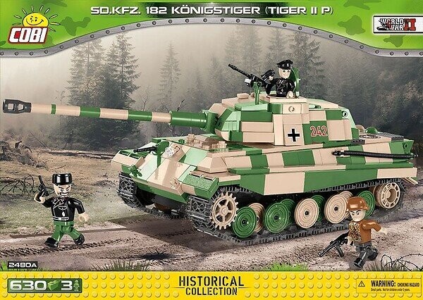 Cobi 2480A - Tiger II Pz.Kpfw. VIB „Königstiger” Cobi 2480A - Tiger II Pz.Kpfw. VIB „Königstiger”