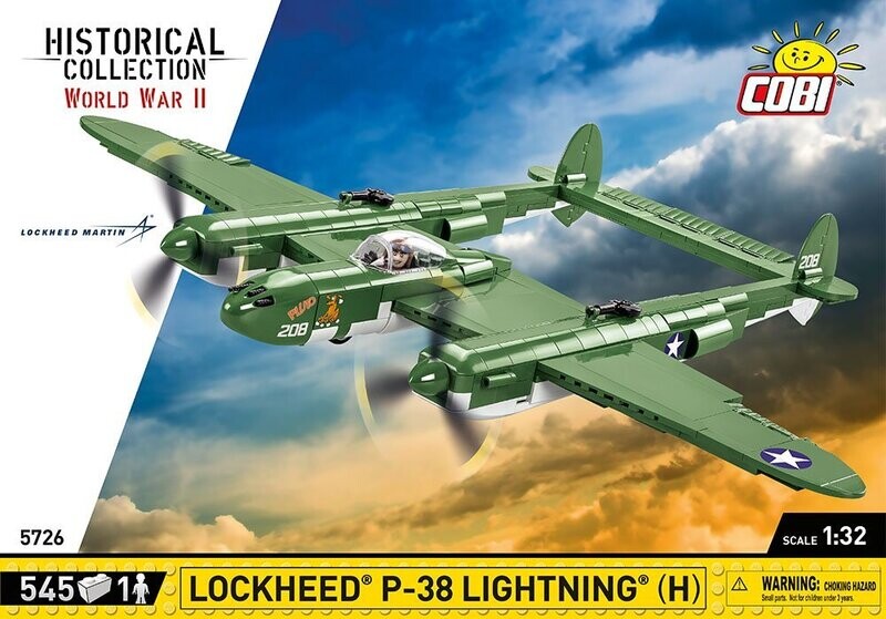 Cobi 5726 - Lockheed P-38 H Lightning