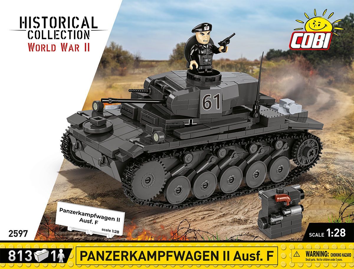 Cobi 2597 - Panzerkampfwagen II Ausf. F