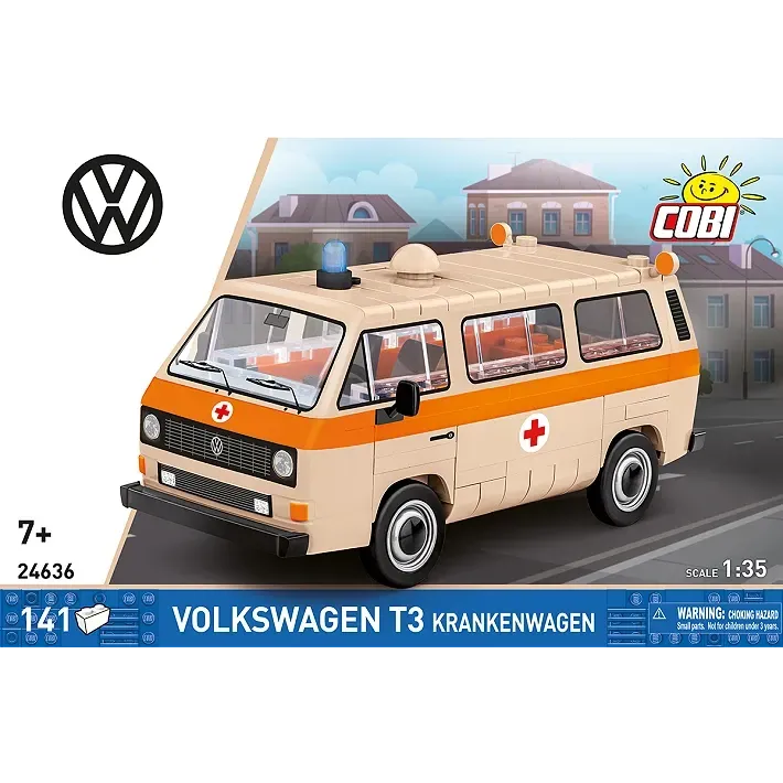 Cobi 24636 - Volkswagen T3 Krankenwagen Cobi 24636 - Volkswagen T3 Krankenwagen