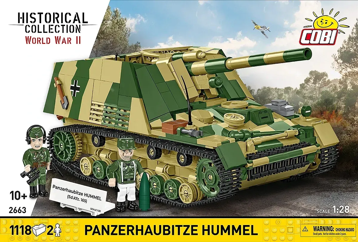 Cobi 2663 -Panzerhaubitze Hummel (Sd.Kfz.165) Cobi 2663 -Panzerhaubitze Hummel (Sd.Kfz.165)