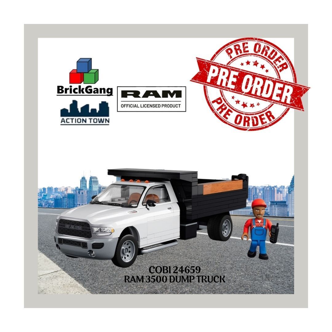 Cobi 24659 - RAM 3500 DUMP TRUCK