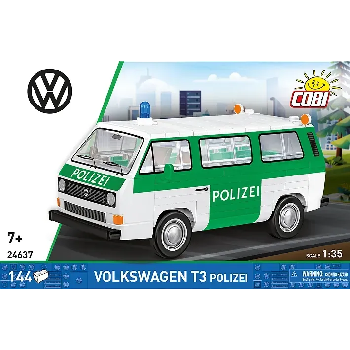 Cobi 24637 -  Volkswagen T3 Polizei