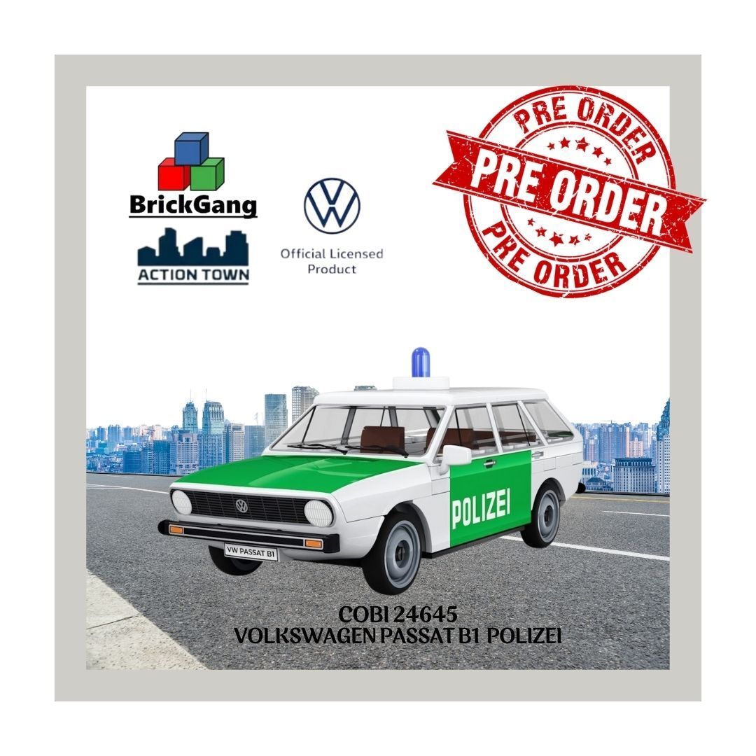 Cobi 24645 - PASSAT B1 VARIANT POLIZEI