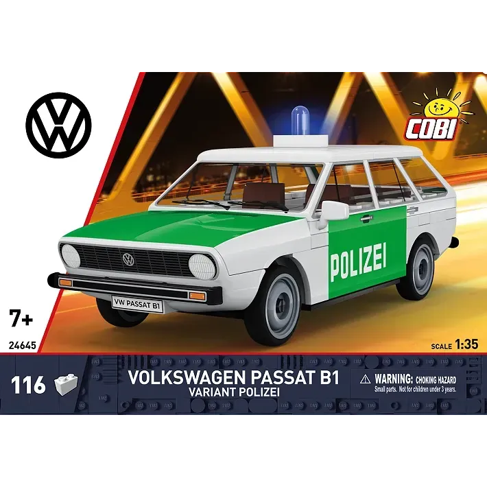 Cobi 24645 - Volkswagen Passat B1 Variant Polizei