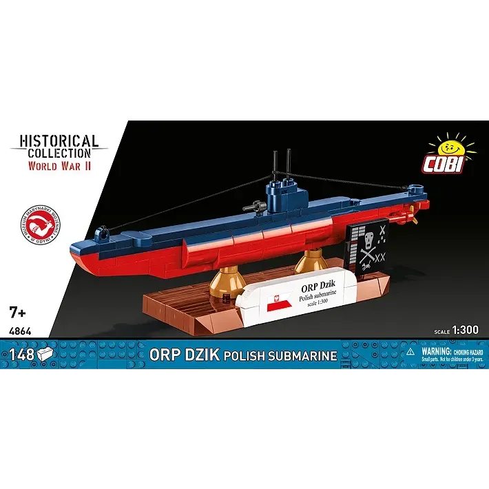 Cobi 4864 - ORP Dzik Polish Submarine Cobi 4864 - ORP Dzik Polish Submarine