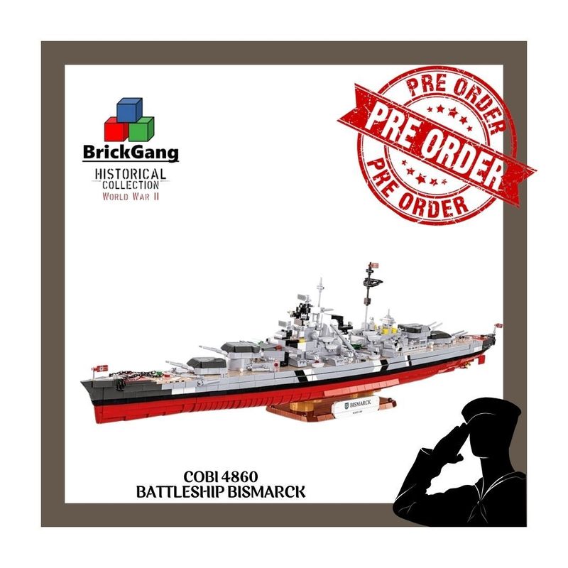 Cobi 4860 - BATTLESHIP BISMARCK Cobi 4860 - BATTLESHIP BISMARCK