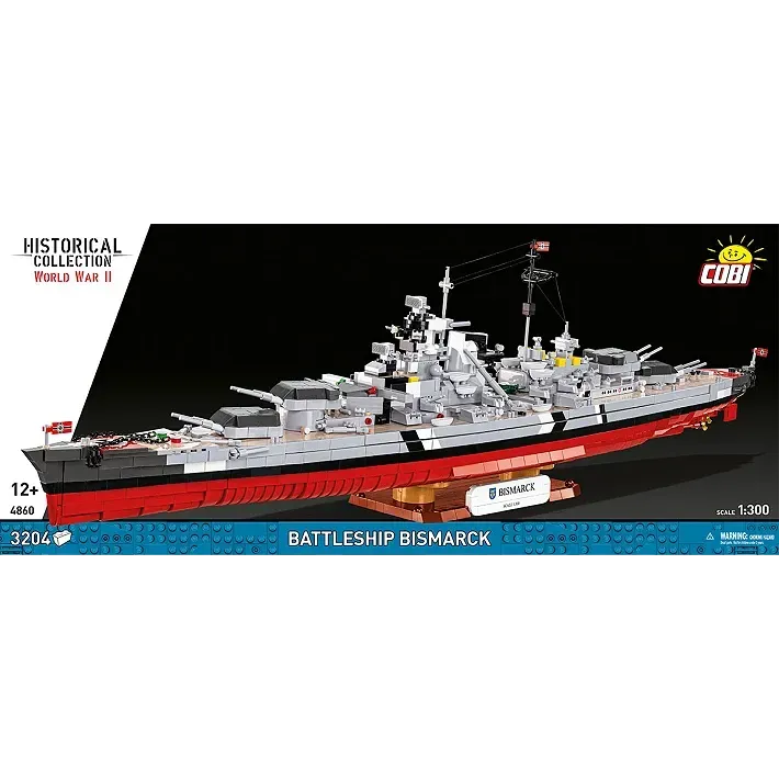 Cobi 4860  -   Battleship Bismarck