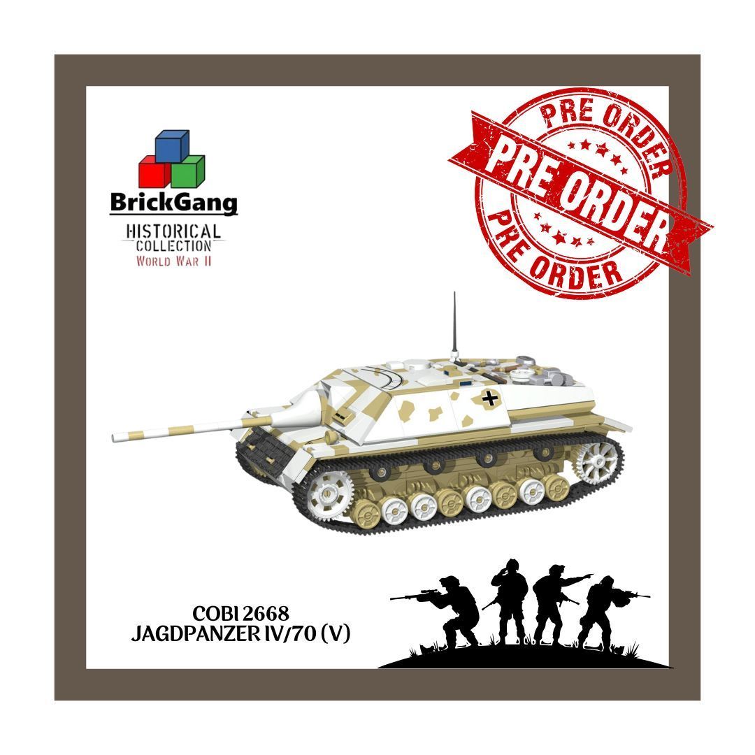 Cobi 2668 - JAGDPANZER IV/70 (V) (SD.KFZ. 162/1) Cobi 2668 - JAGDPANZER IV/70 (V) (SD.KFZ. 162/1)