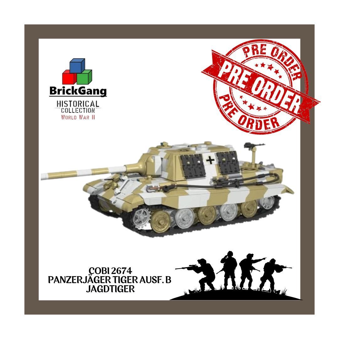 Cobi 2674 - Panzerjäger TIGER Ausf. B JAGTIGER Cobi 2674 - Panzerjäger TIGER Ausf. B JAGTIGER