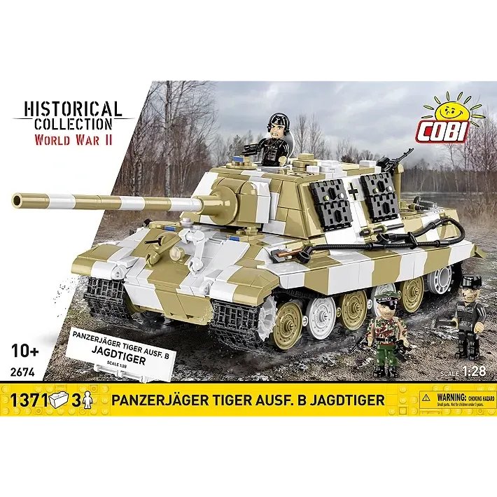 Cobi 2674 - Panzerjäger Tiger Ausf.B Jagdtiger Cobi 2674 - Panzerjäger Tiger Ausf.B Jagdtiger