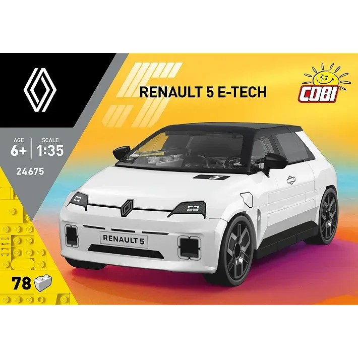 Cobi 24675 - Renault 5 E-Tech Cobi 24675 - Renault 5 E-Tech