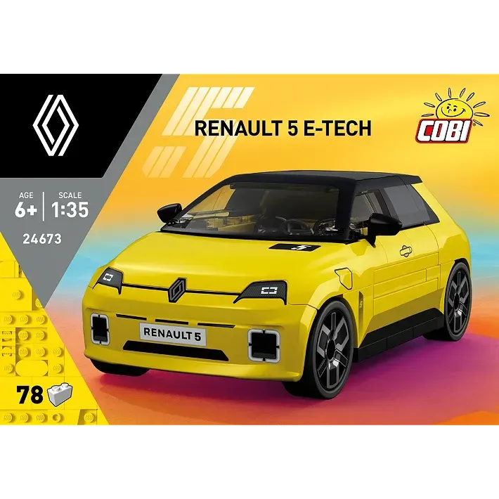 Cobi 24673 - Renault 5 E-Tech