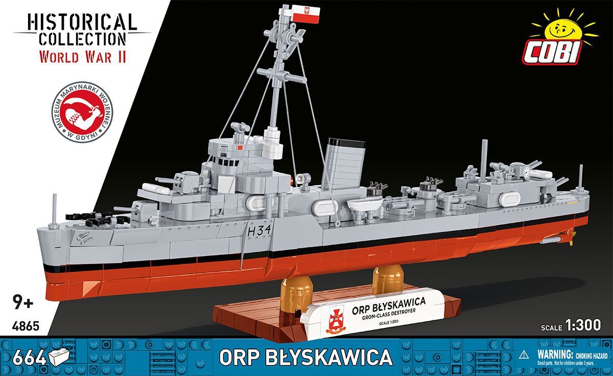 Cobi 4865  -   ORP Błyskawica