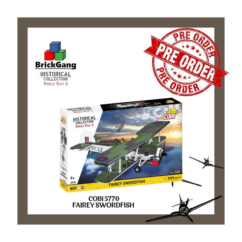 Cobi 5770 - FAIREY SWORDFISH Cobi 5770 - FAIREY SWORDFISH