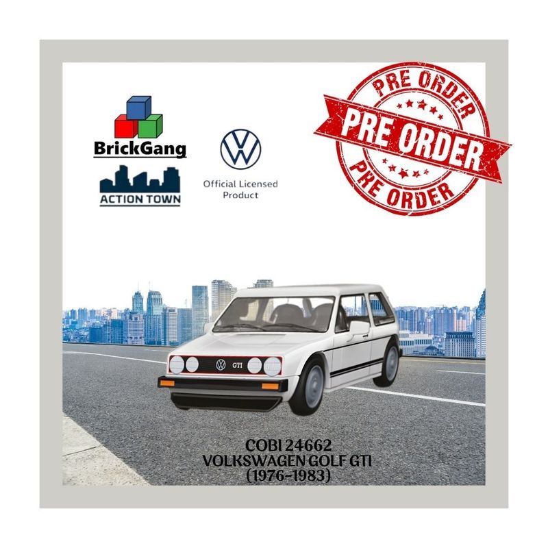 Cobi 24662 - VOLKSWAGEN GOLF GTI (1976-1983) Cobi 24662 - VOLKSWAGEN GOLF GTI (1976-1983)