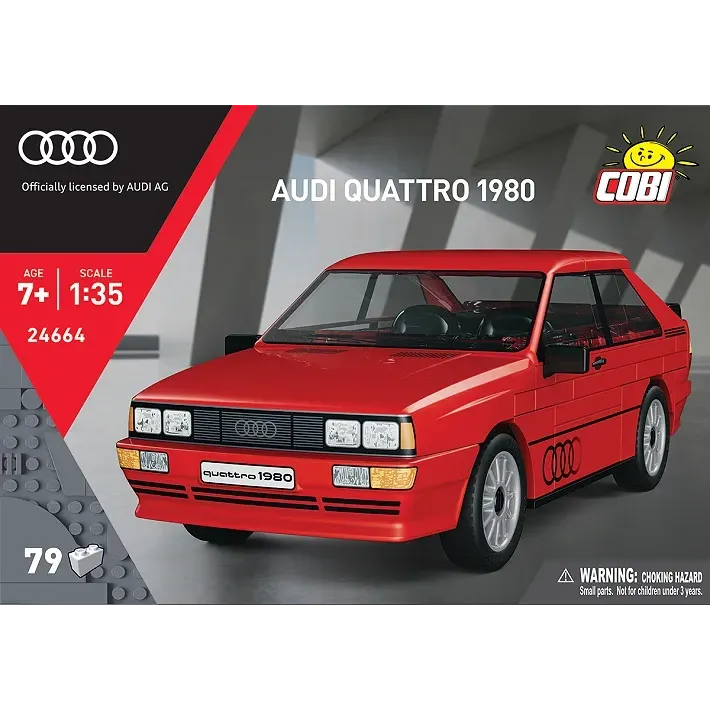 Cobi 24664 - Audi quattro 1980