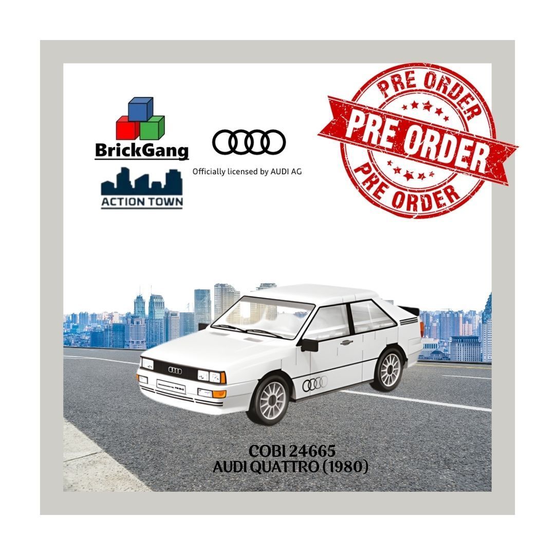 Cobi 24665 - AUDI QUATTRO (1980)