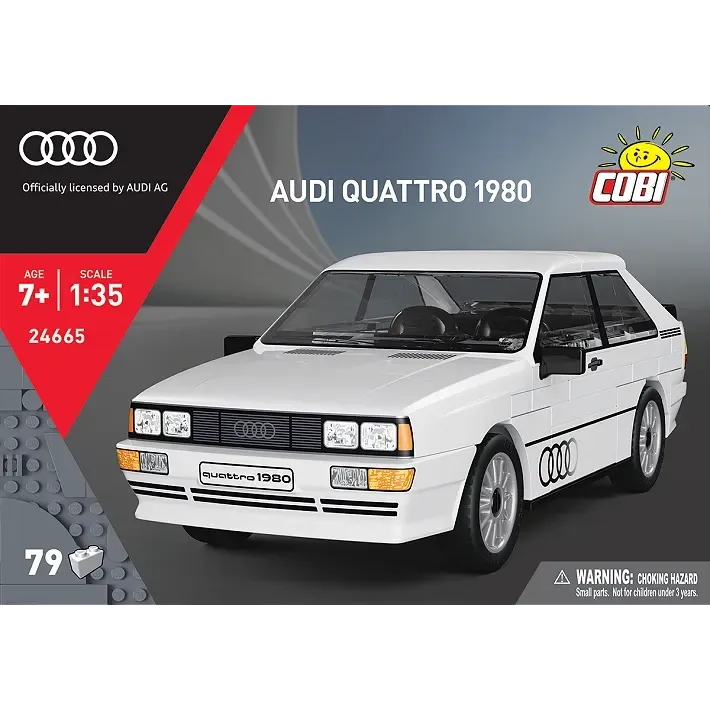 Cobi 24665 - Audi quattro 1980