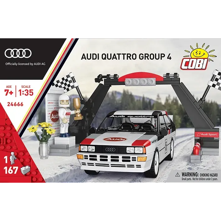 Cobi 24666 - Audi quattro Group 4