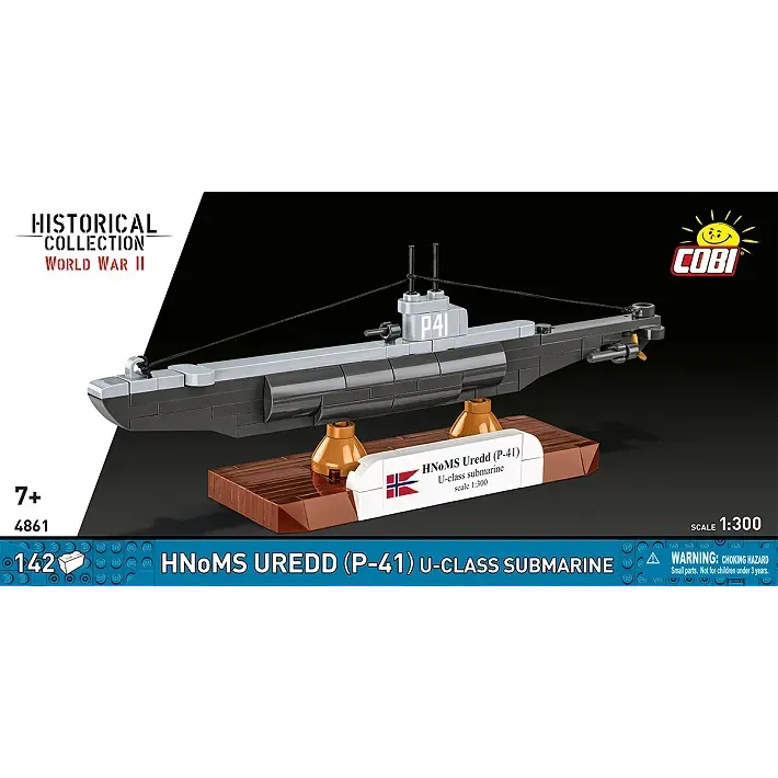 Cobi 4861 - HNoMS Uredd (P-41) U-class submarine Cobi 4861 - HNoMS Uredd (P-41) U-class submarine
