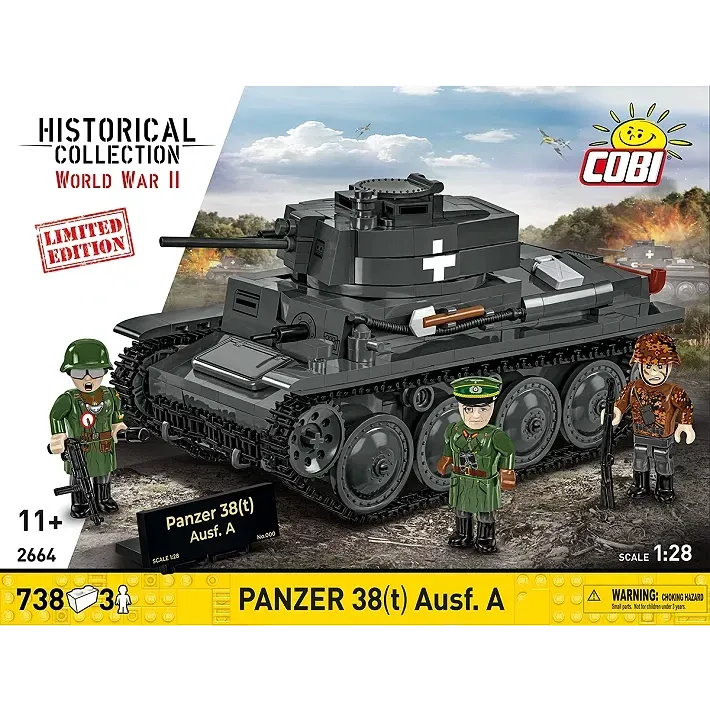 Cobi 2664  -  Panzer 38(t) Ausf. A - Limitierte Auflage