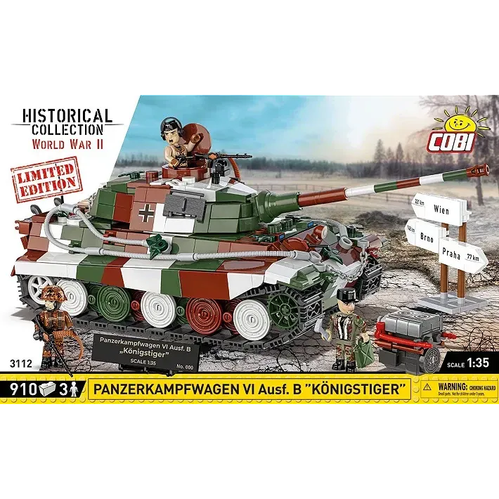 Cobi 3112  -  Panzerkampfwagen VI Ausf. B Königstiger - Limitierte Auflage