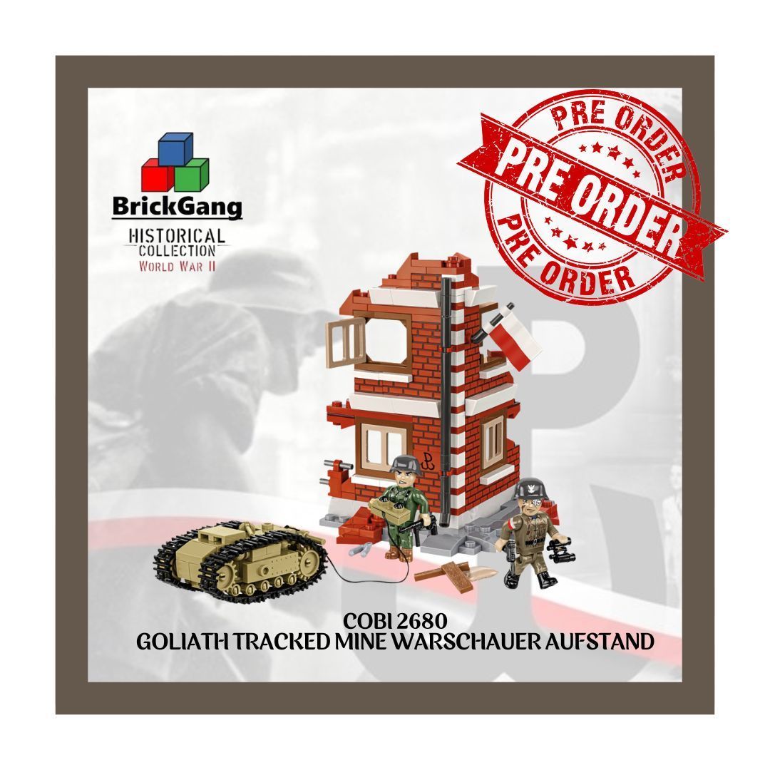 Cobi 2680 - Goliath Tracked Mine Warschauer Aufstand Cobi 2680 - Goliath Tracked Mine Warschauer Aufstand