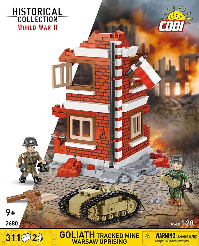 Cobi 2680 -  Goliath Tracked Mine Warsaw Uprising