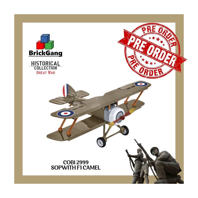 Cobi 2999 - SOPWITH.F.1 CAMEL Cobi 2999 - SOPWITH.F.1 CAMEL