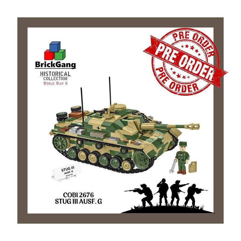 Cobi 2676 - STUG III AUSF. G Cobi 2676 - STUG III AUSF. G