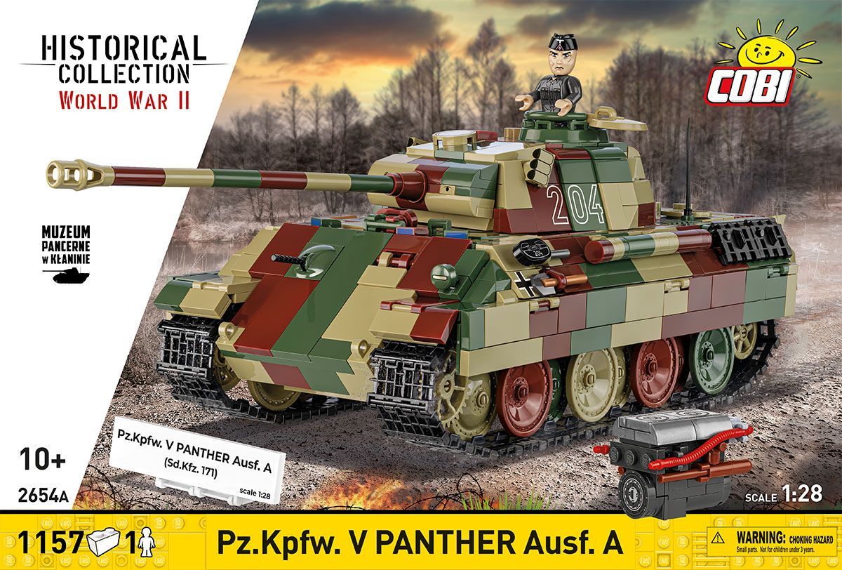 Cobi 2654A - Pz.Kpfw. V Panther Ausf. A Cobi 2654A - Pz.Kpfw. V Panther Ausf. A